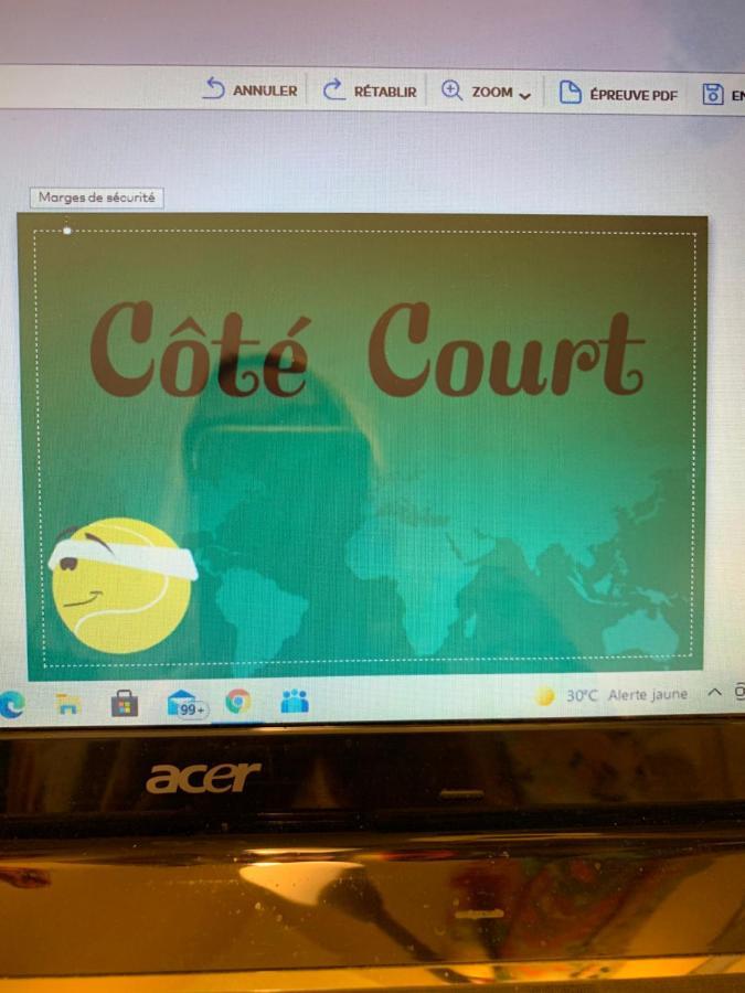 مبيت وإفطار LʼIsle-sur-la-Sorgue Cote Court المظهر الخارجي الصورة